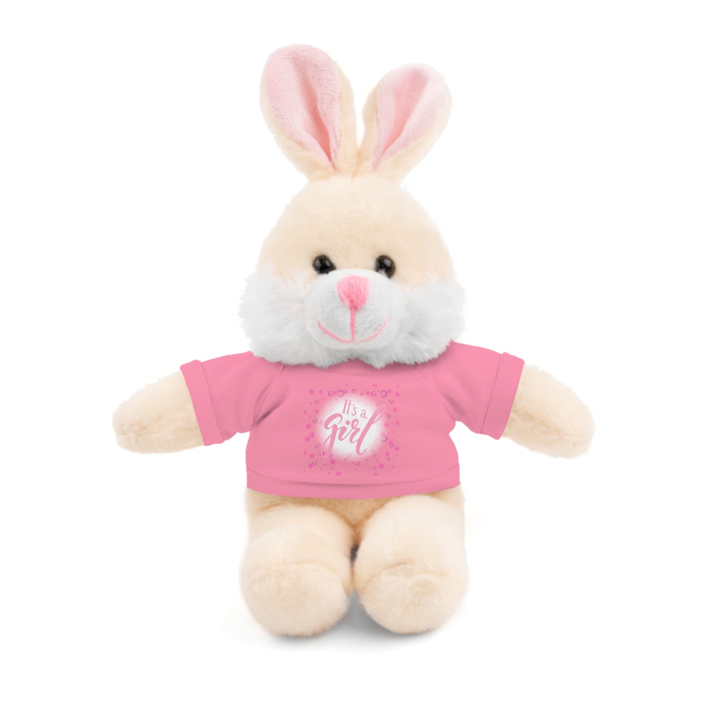 It’s a Girl | Plush Toy with T-Shirt (10 Colors, 6 Animals)