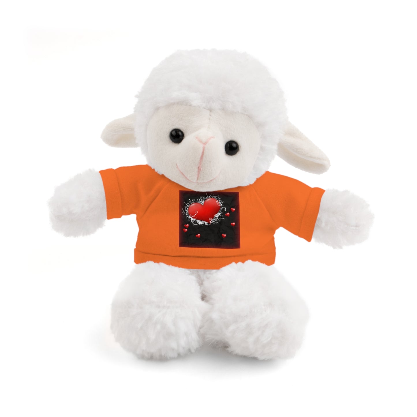 Warm Glow of Love | Plush Toy with T-Shirt (10 Colors, 6 Animals)