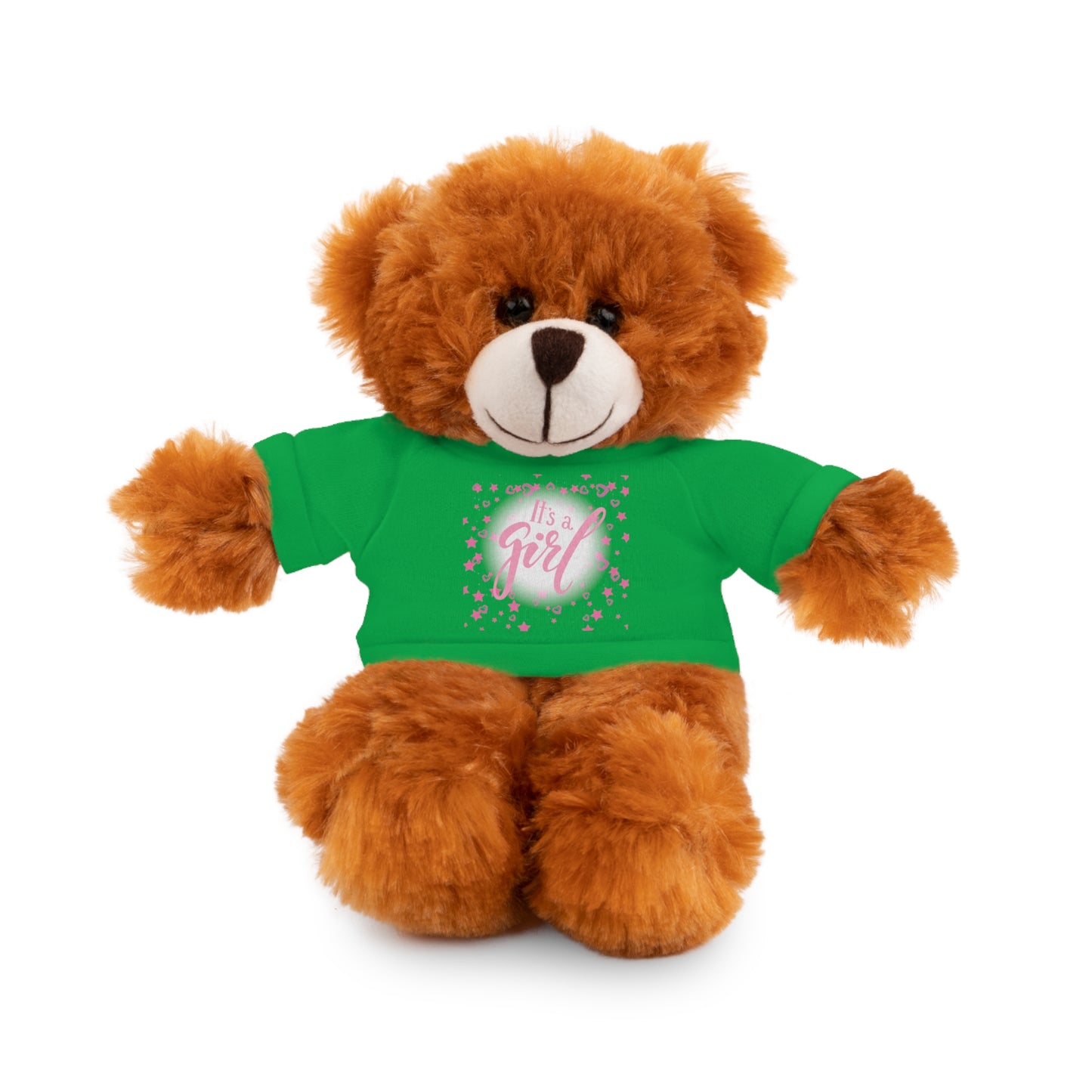 It’s a Girl | Plush Toy with T-Shirt (10 Colors, 6 Animals)