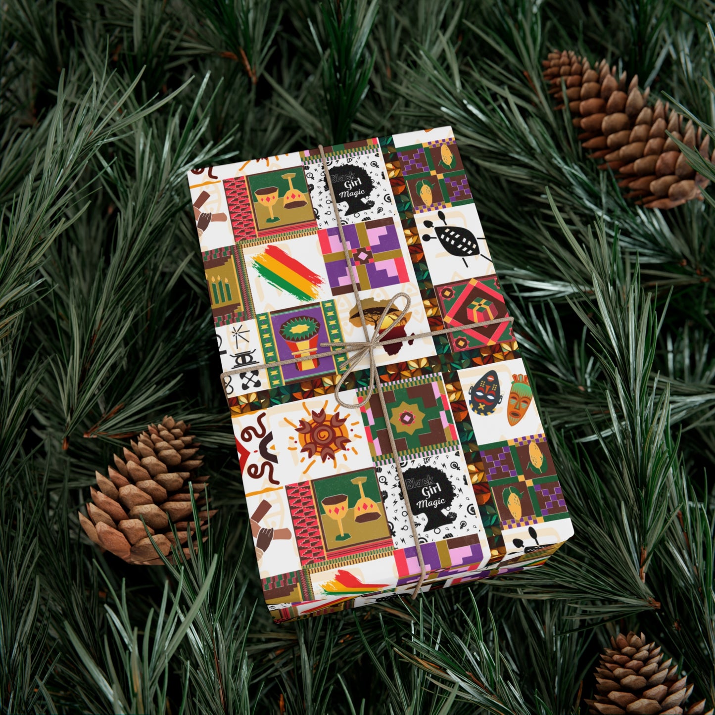 Village Tapestry Gift Wrap Papers