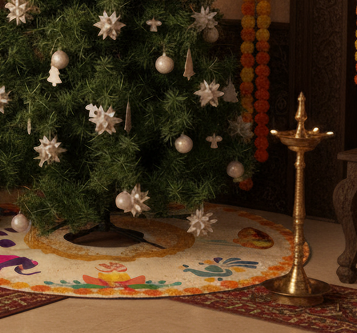 Diwali | Hindu Inspired | Tree Skirts