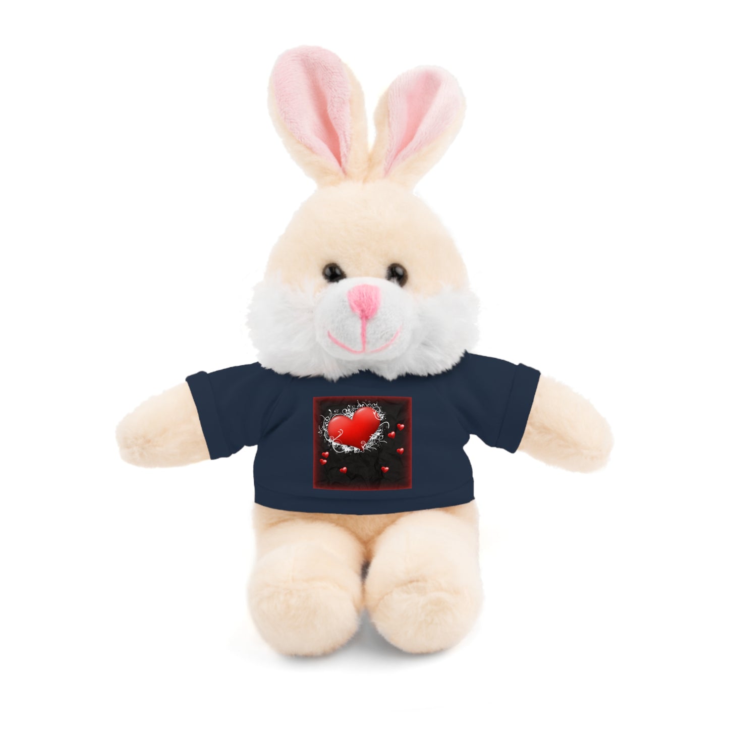 Warm Glow of Love | Plush Toy with T-Shirt (10 Colors, 6 Animals)