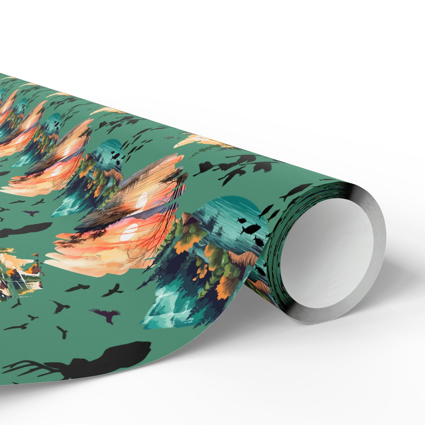 Natures Glory Gift Wrap | Greenery Hunters Guild | Wrapping Paper