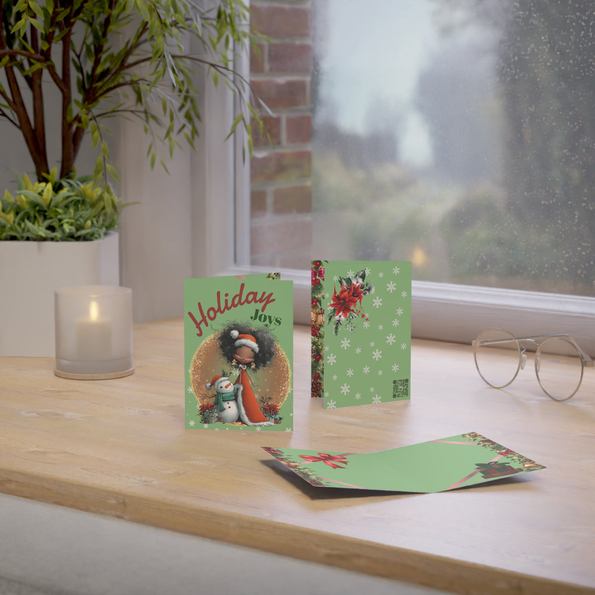 Holiday Joys | ‘tis the Season | Greeting Cards (1, 10 pcs)