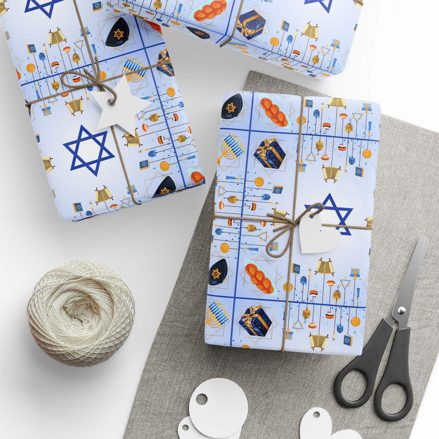 Hanukah Presents | Jewish Inspired | Wrapping Paper