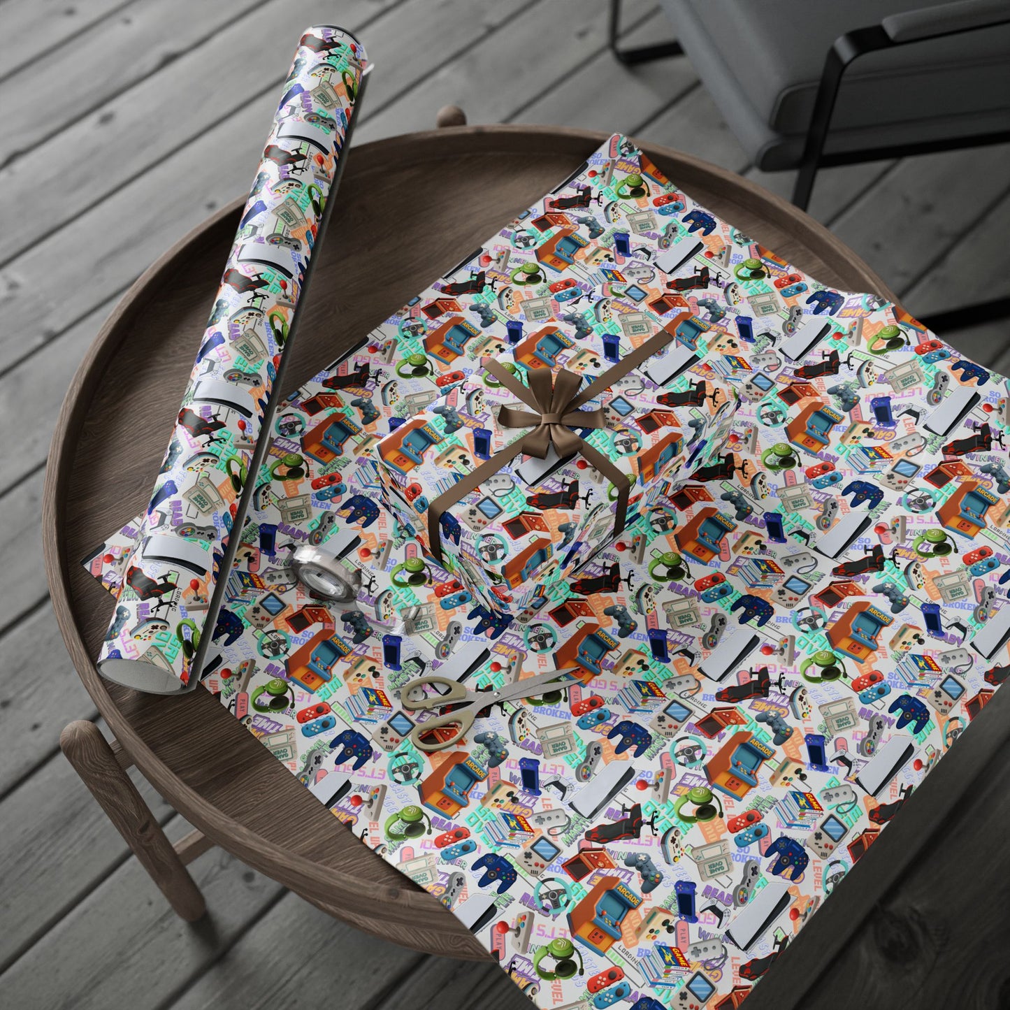 Endless Respawn Gift Wrap | Join Like Subscribe Now | Gamers Lifetime Membership Wrapping Paper