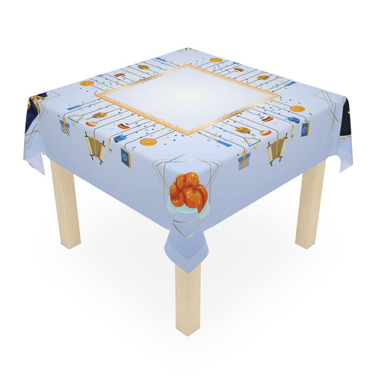 Hanukah Feast | Jewish Inspired | Tablecloth