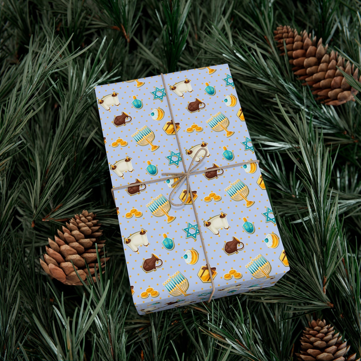 Hanukah Cheer Wrapping Paper