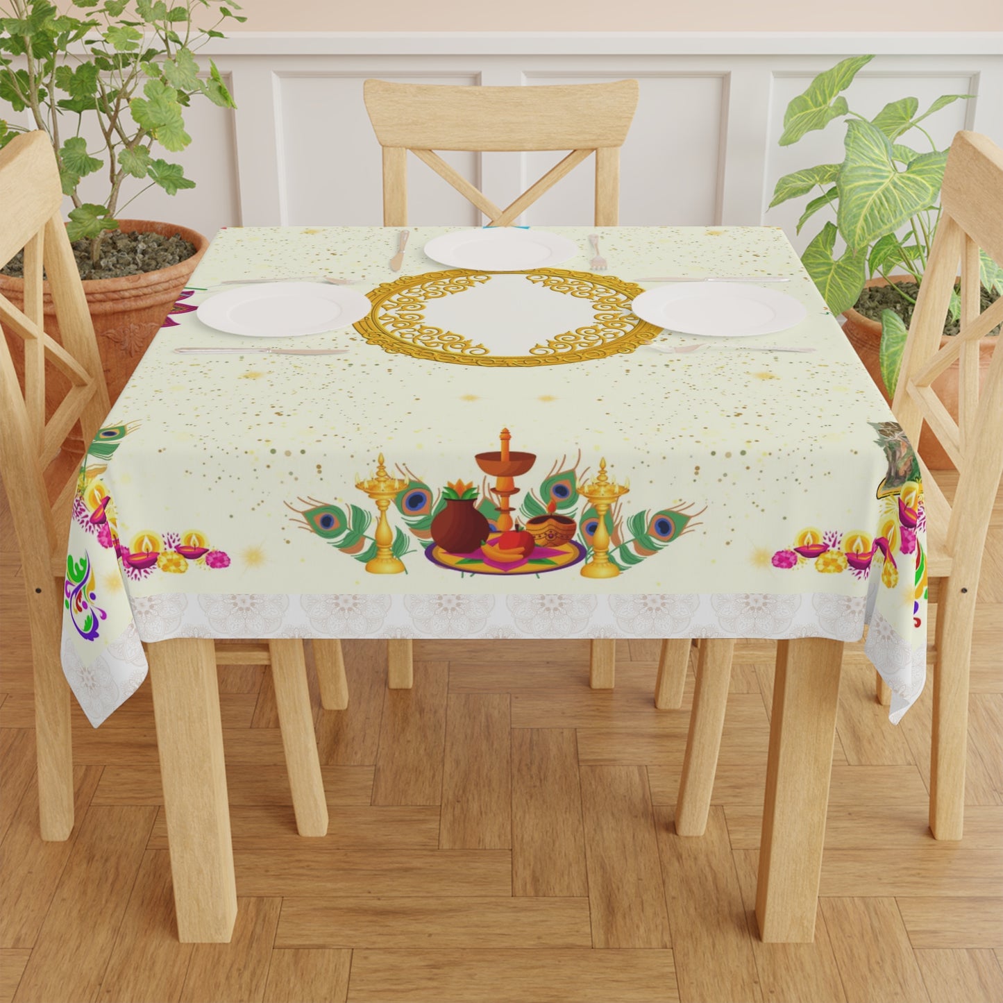 Diwali Feast | Hindu Inspired | Tablecloth