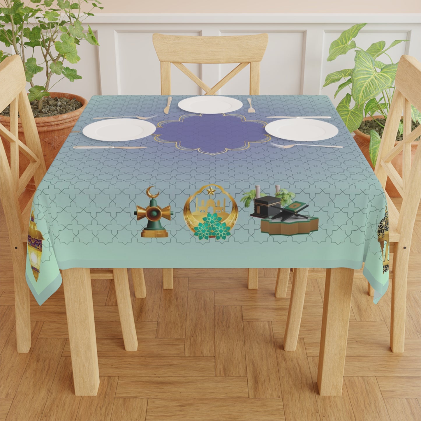 Cherished Feast | Muslim Inspired | Honored Feast | Tablecloth