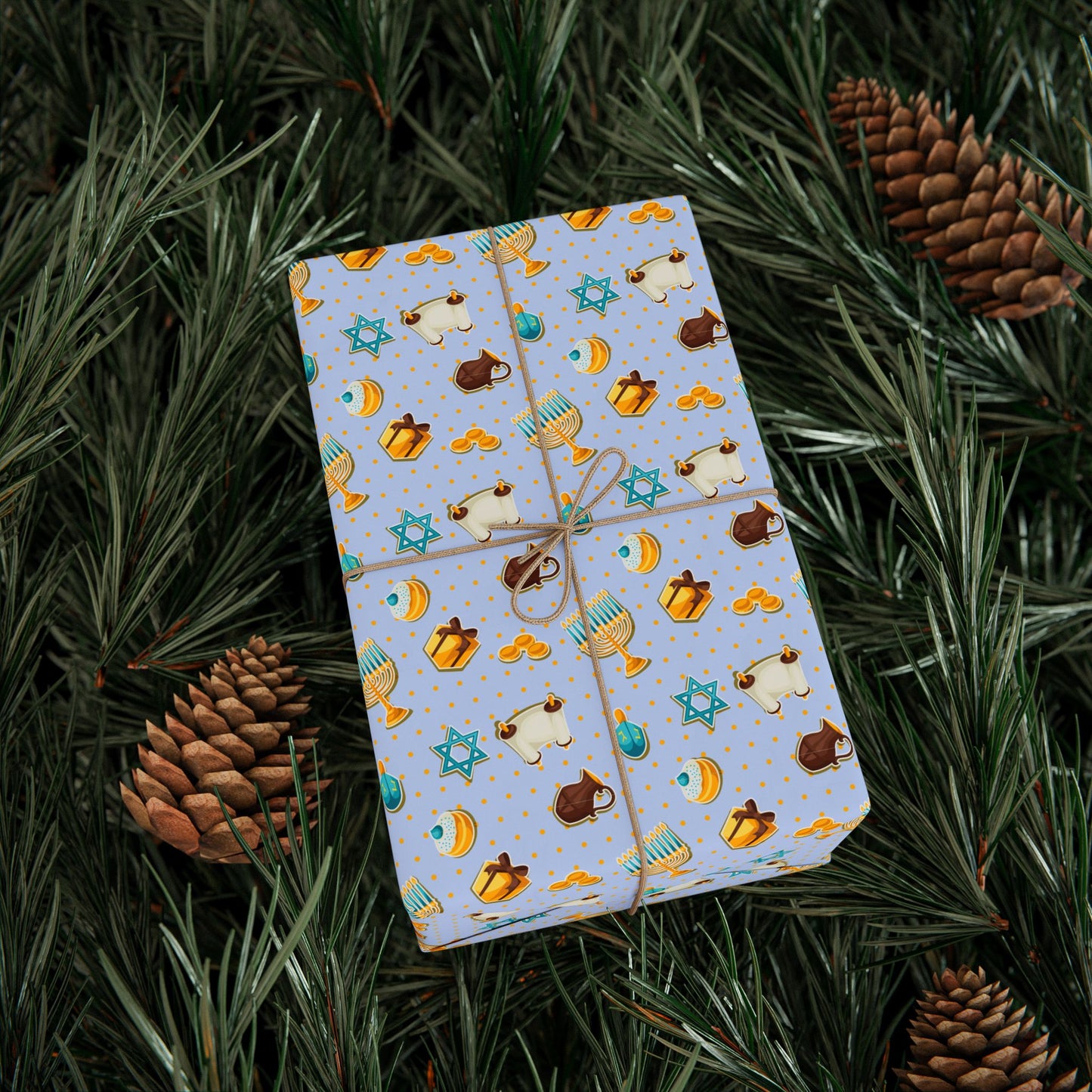 Hanukkah Cheer Wrapping Paper