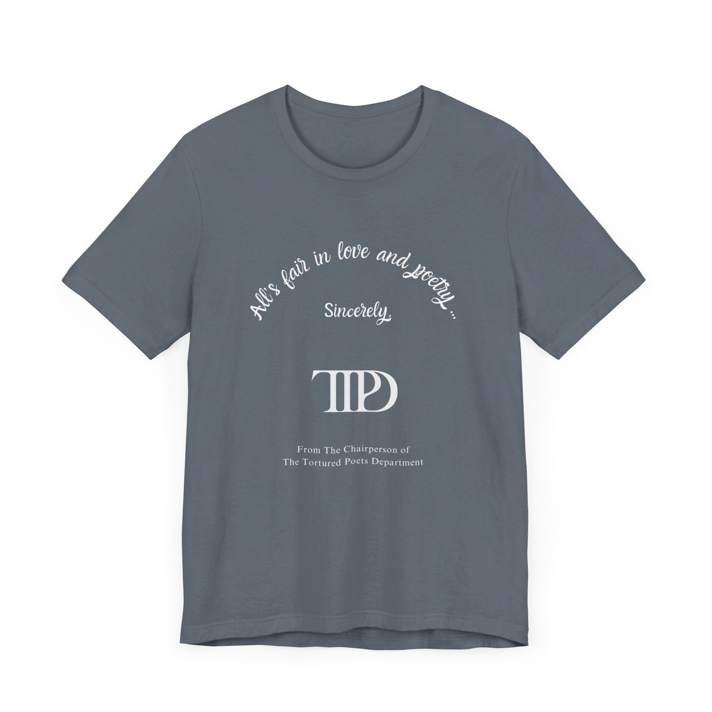 TTPD - Inspired Short Sleeve Tee | Unisex Jersey