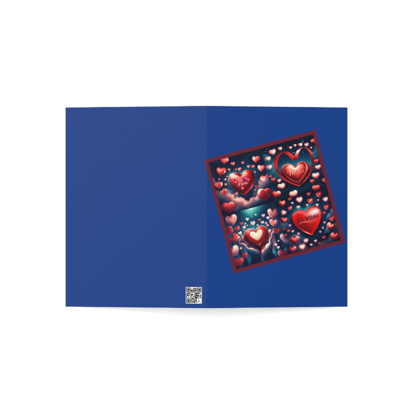 Sweethearts (Blue) Greeting Cards (1 pcs)
