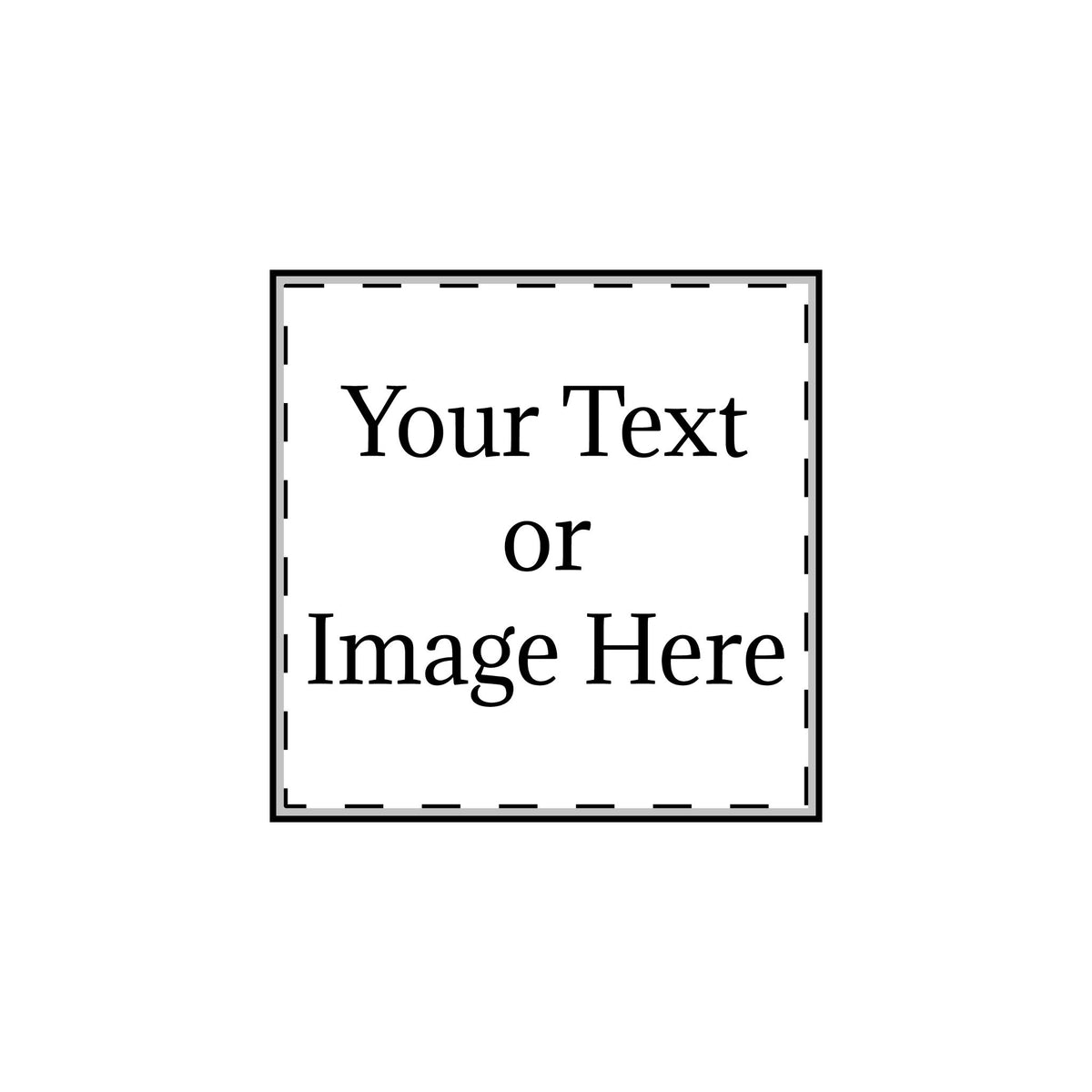Custom Shape Metal Pin – Personalized Enamel Lapel Pin (Add Your Text or Image)
