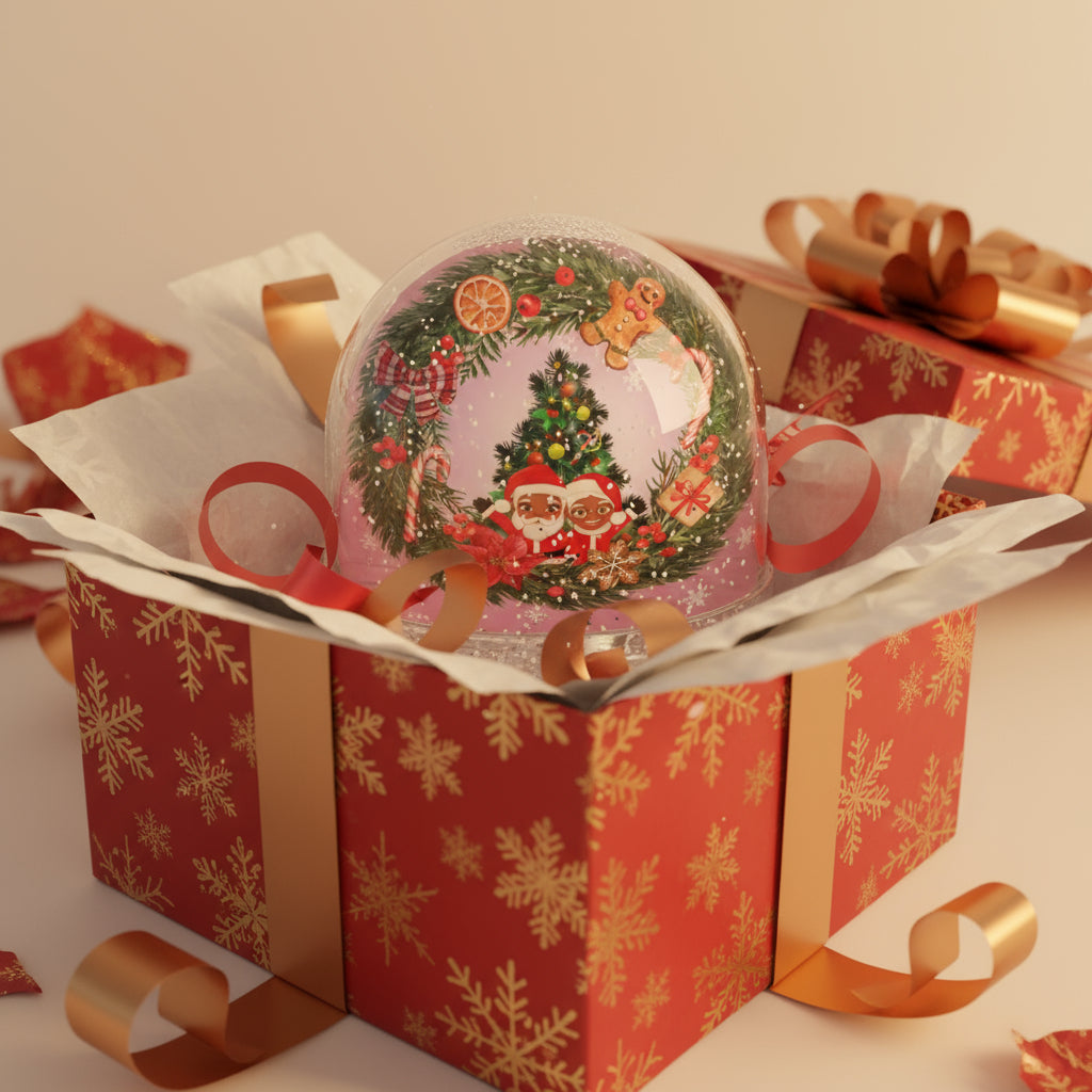 Christmas Snow Globe Ornament