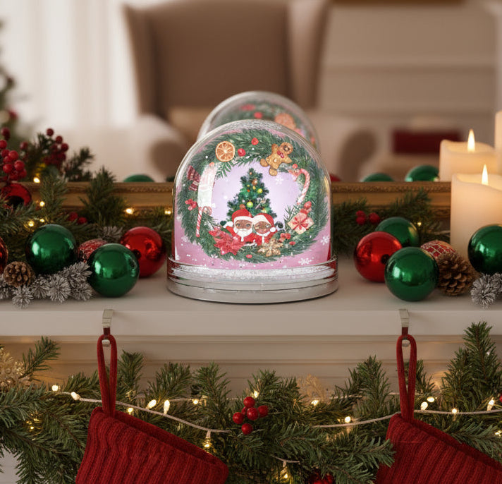 Christmas Snow Globe Ornament