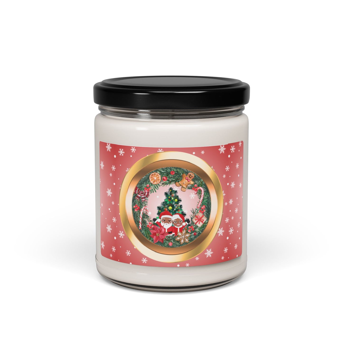 Santa Family | Scented Soy Candle, 9oz (3 Scents)