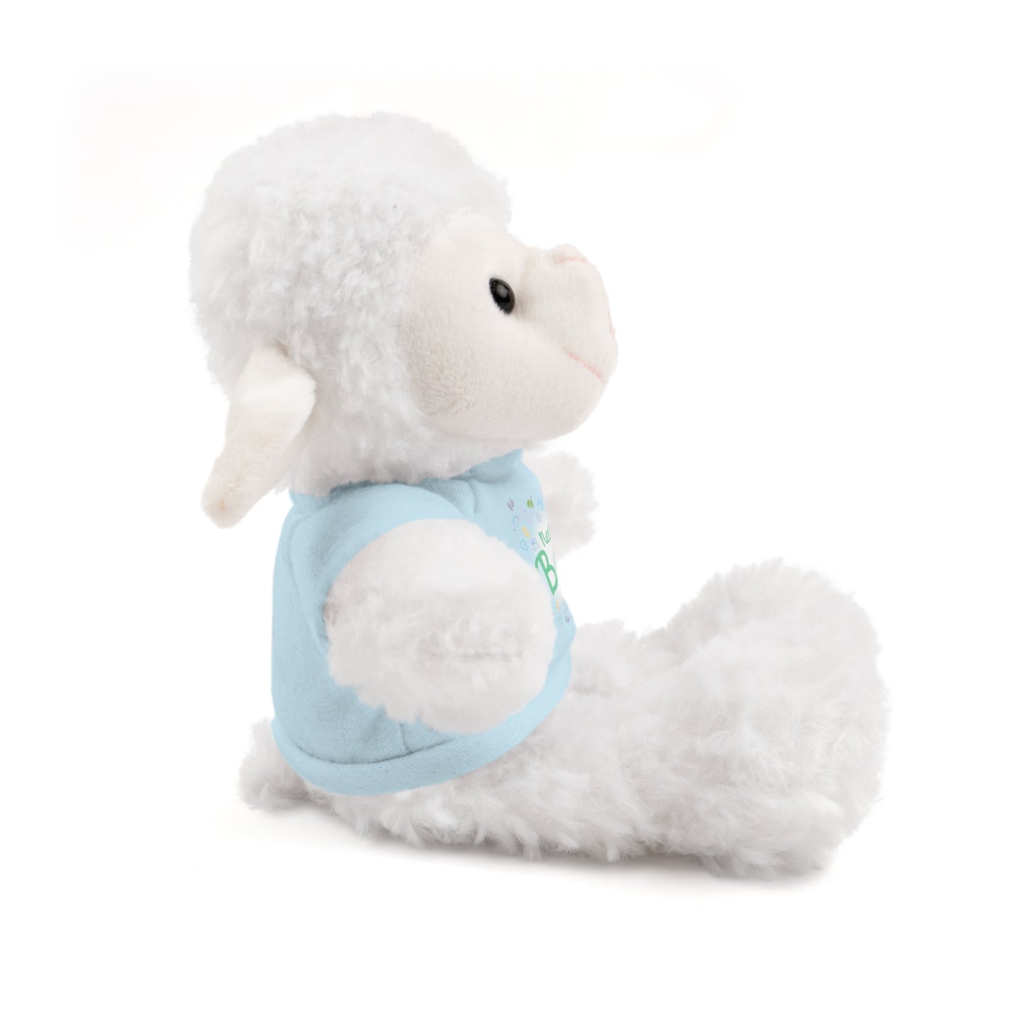 New Baby | Plush Toy with T-Shirt (10 Colors, 6 Animals)