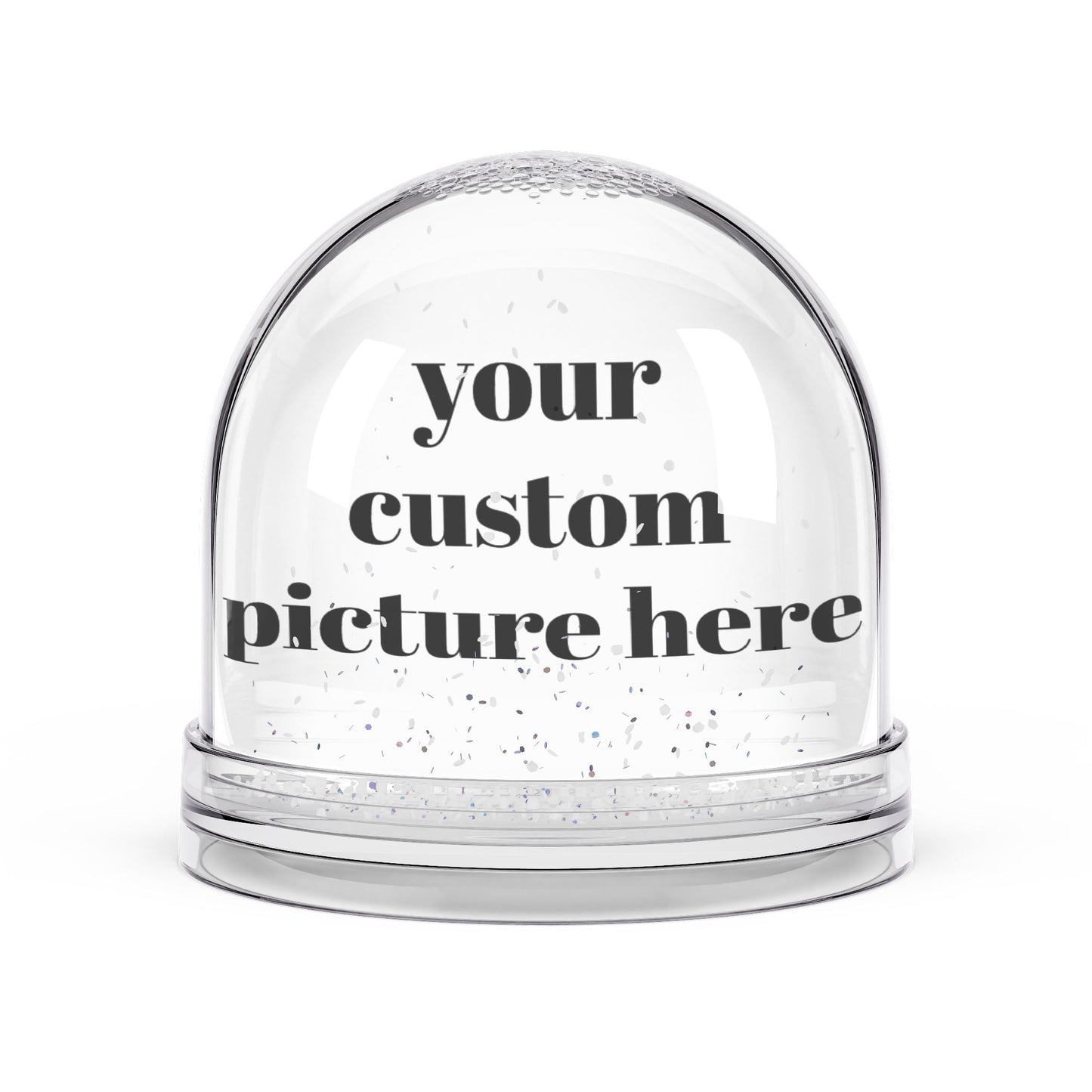 Design Your Own | Customize Snow Globe Ornament