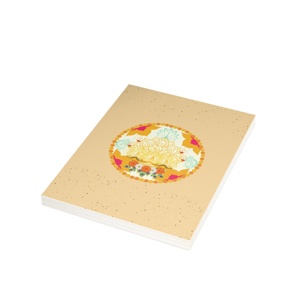 Hope & Om | Hindu Inspired | Blank Cards (1, 10 pcs)