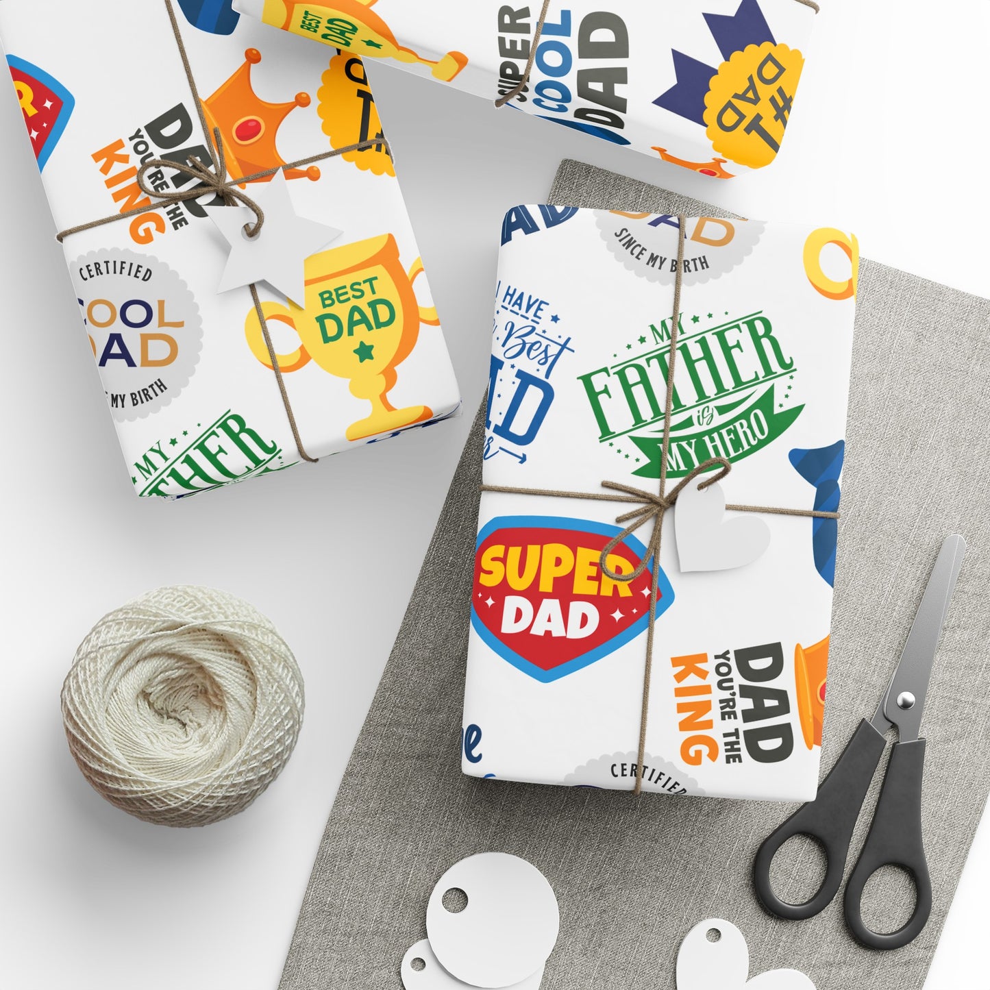 BEST DAD | Wrapping Papers