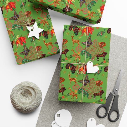 Savannah Safari (Grassland) Gift Wrap Papers