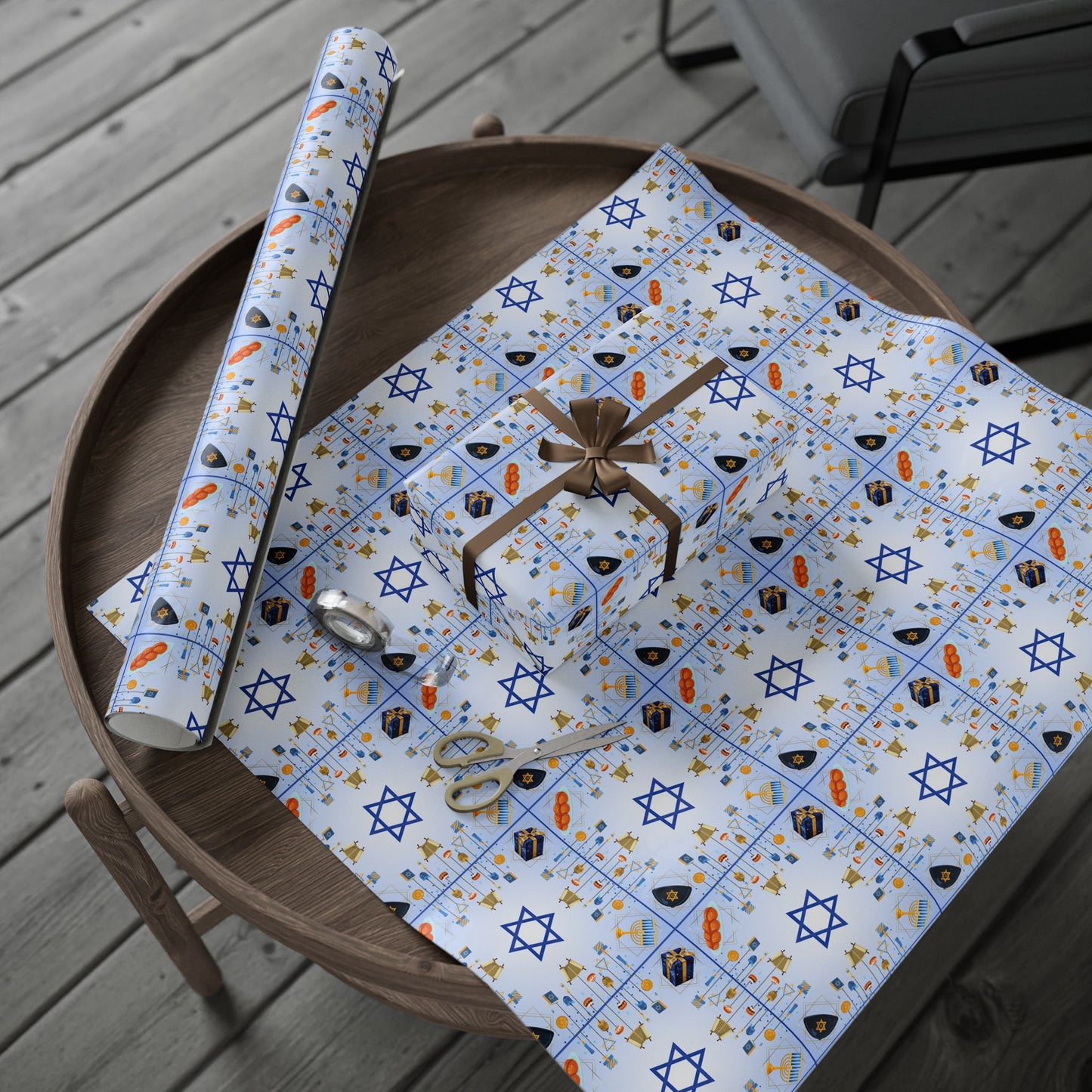 Hanukah Presents | Jewish Inspired | Wrapping Paper