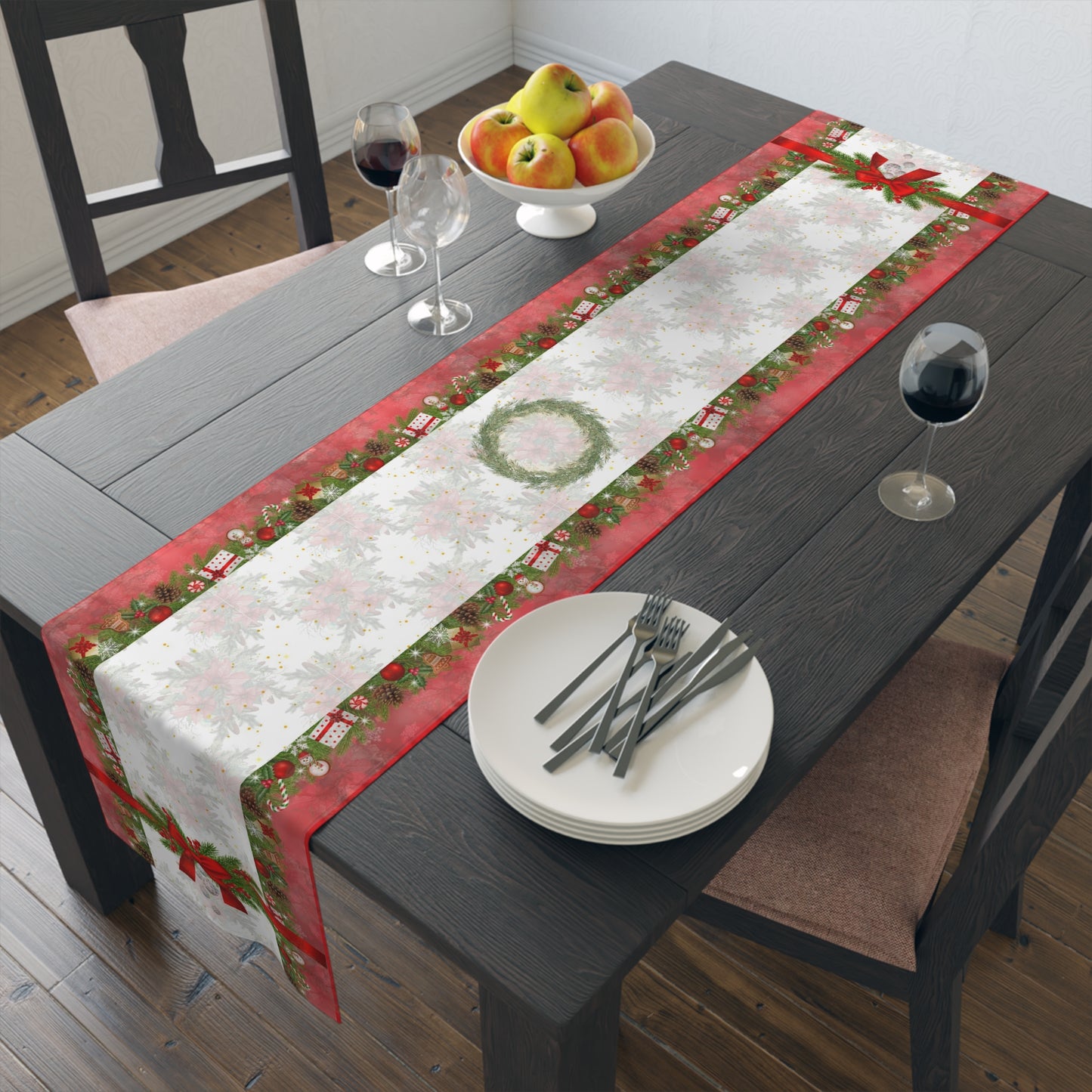 Christmas Feast | Table Runner (Poly)
