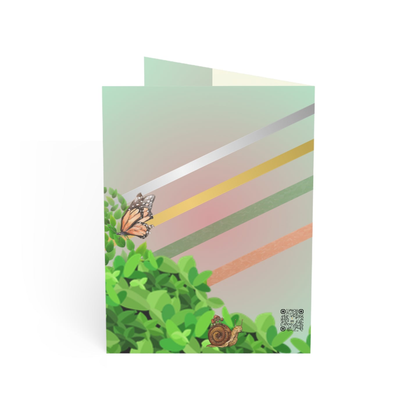 Springtime Duckling Greeting Cards | Cute Easter Customized Note Cards (1, 10 pcs)