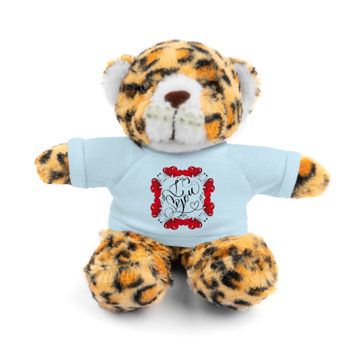 Simply, I Live You | Plush Toy with T-Shirt (10 Colors, 6 Animals)