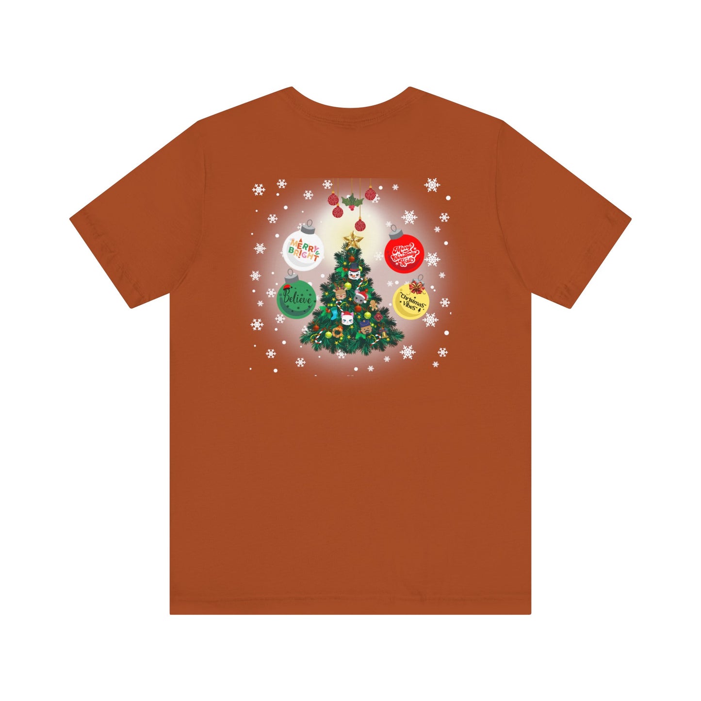 Santa Family / Christmas Short Sleeve Tee | Unisex Jersey