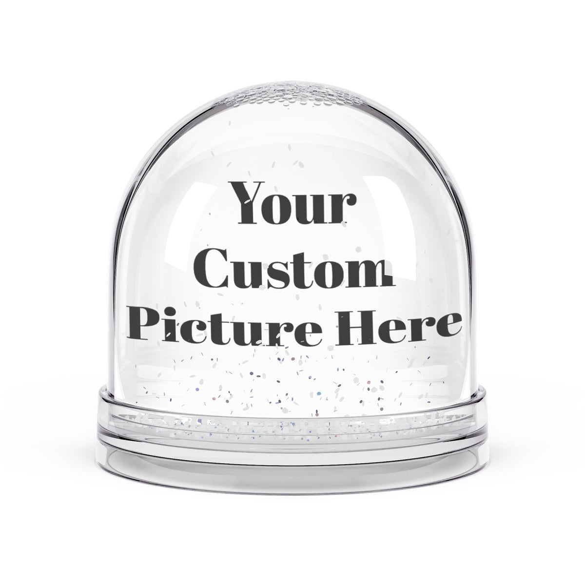 Personalized Photo Snow Globe | Custom Picture Keepsake Gift