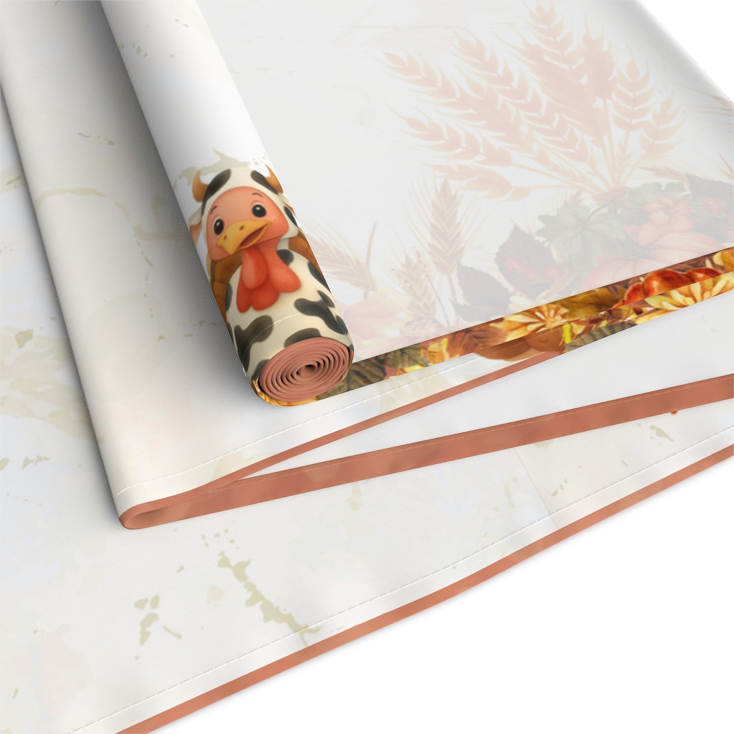 Turkeys Free Table Runner | Turkey Hind n Seek Table Game | Count the Turkeys Hidden in the Decor