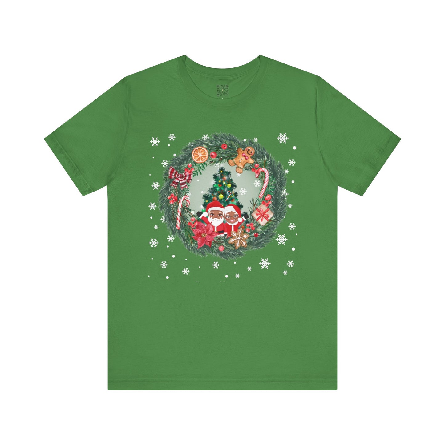 Santa Family / Christmas Short Sleeve Tee | Unisex Jersey