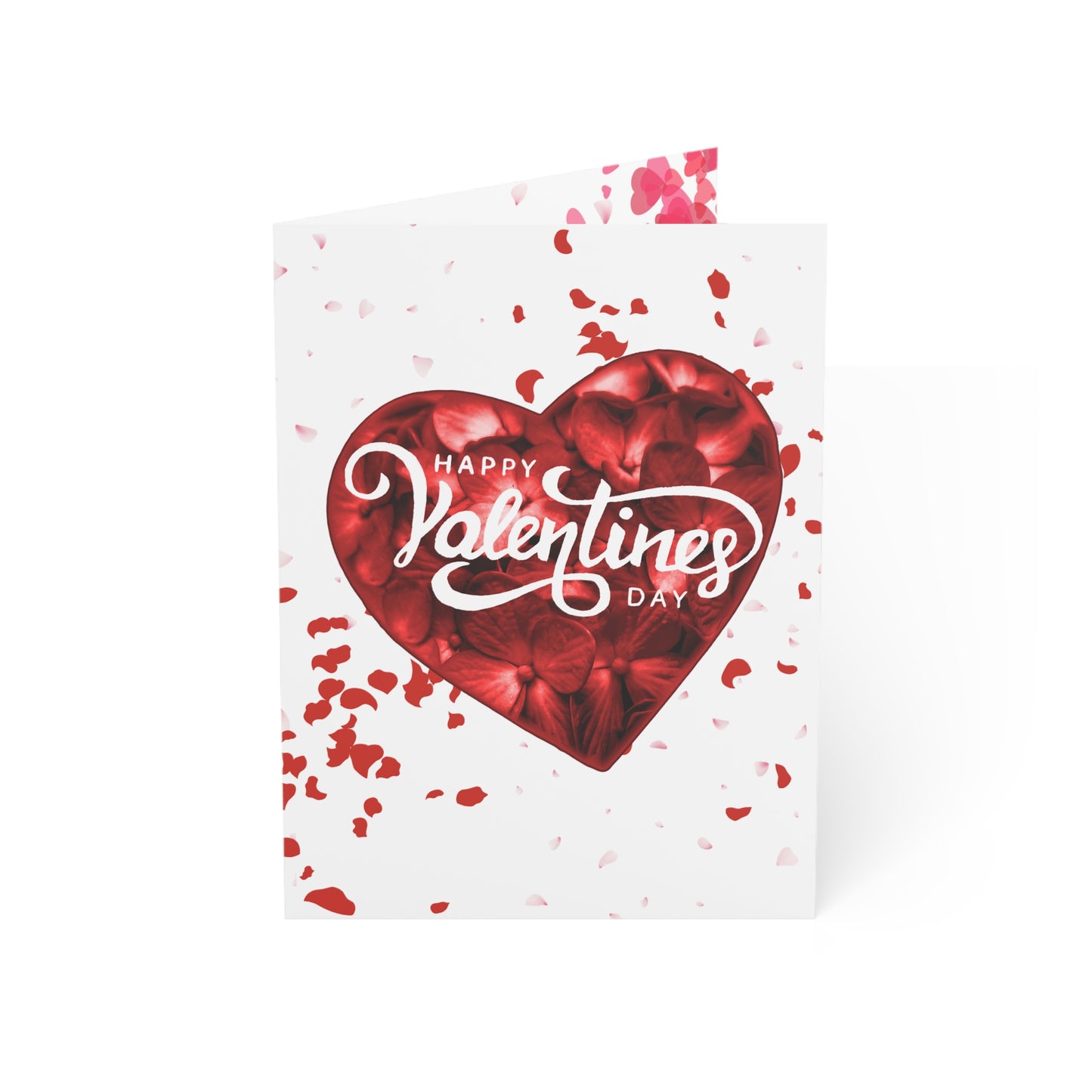 Valentine's Day Greeting Cards — 'Happy Valentines Day' Love Note (1/10 pc)