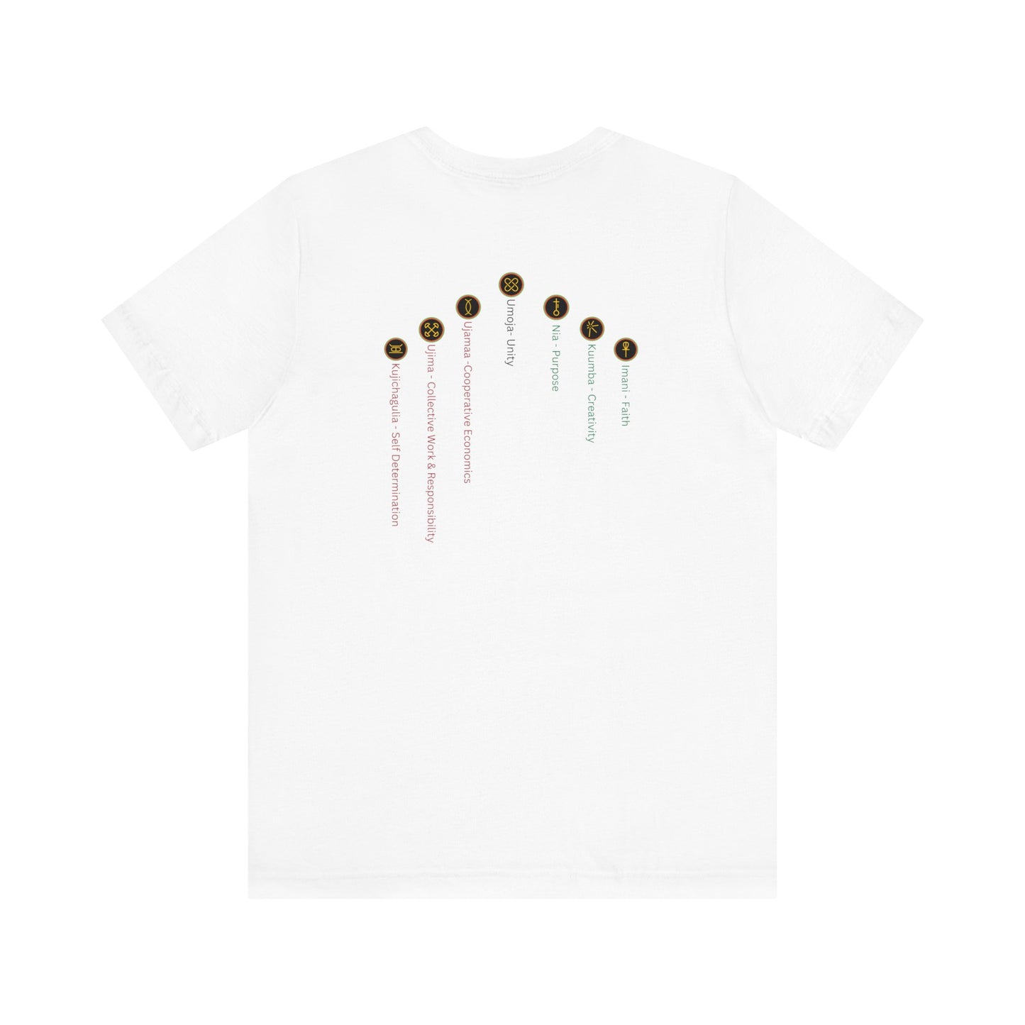 Kwanza / African Inspired Short Sleeve Tee | Unisex Jersey