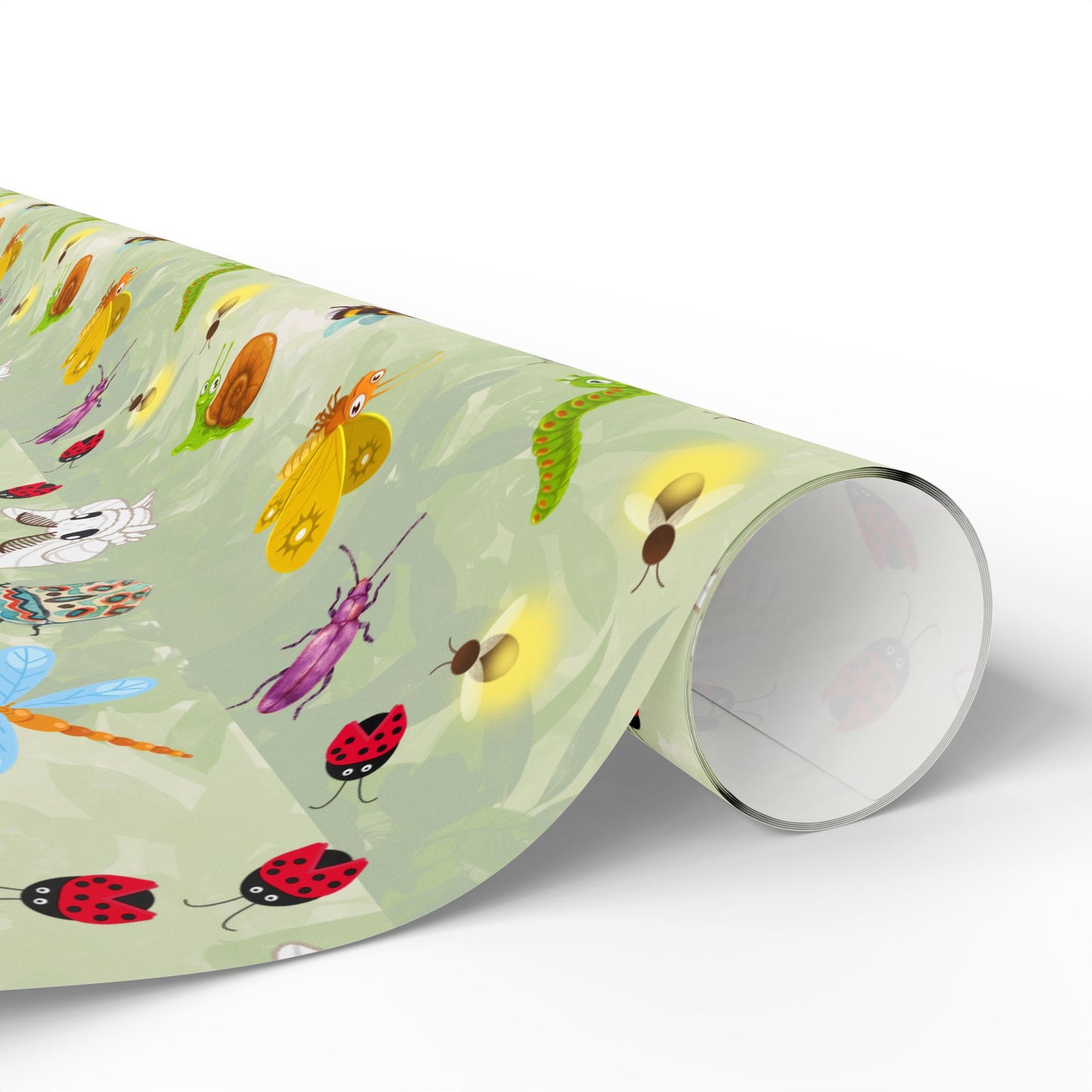 Life of Bugs Gift Wrap | Pretty Crawley Entomologist | Wrapping Paper