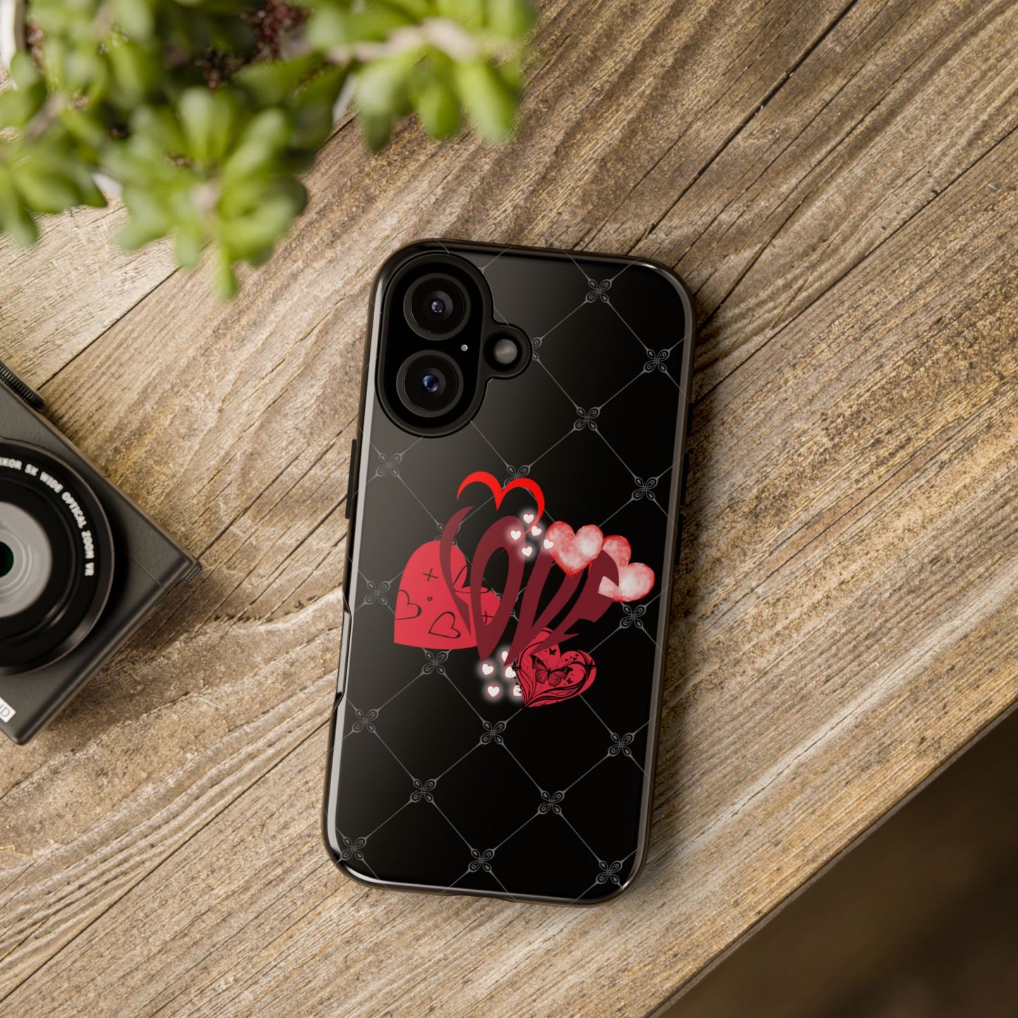 Tough Love Phone Case — Heart Love Protective iPhone Cover