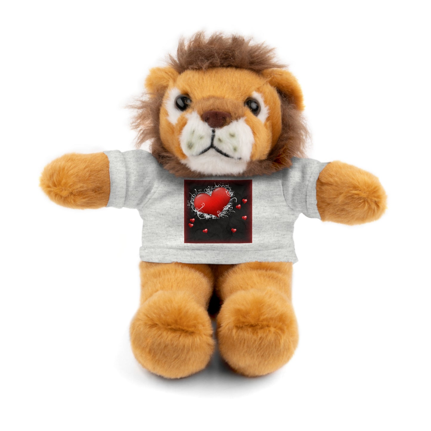 Warm Glow of Love | Plush Toy with T-Shirt (10 Colors, 6 Animals)