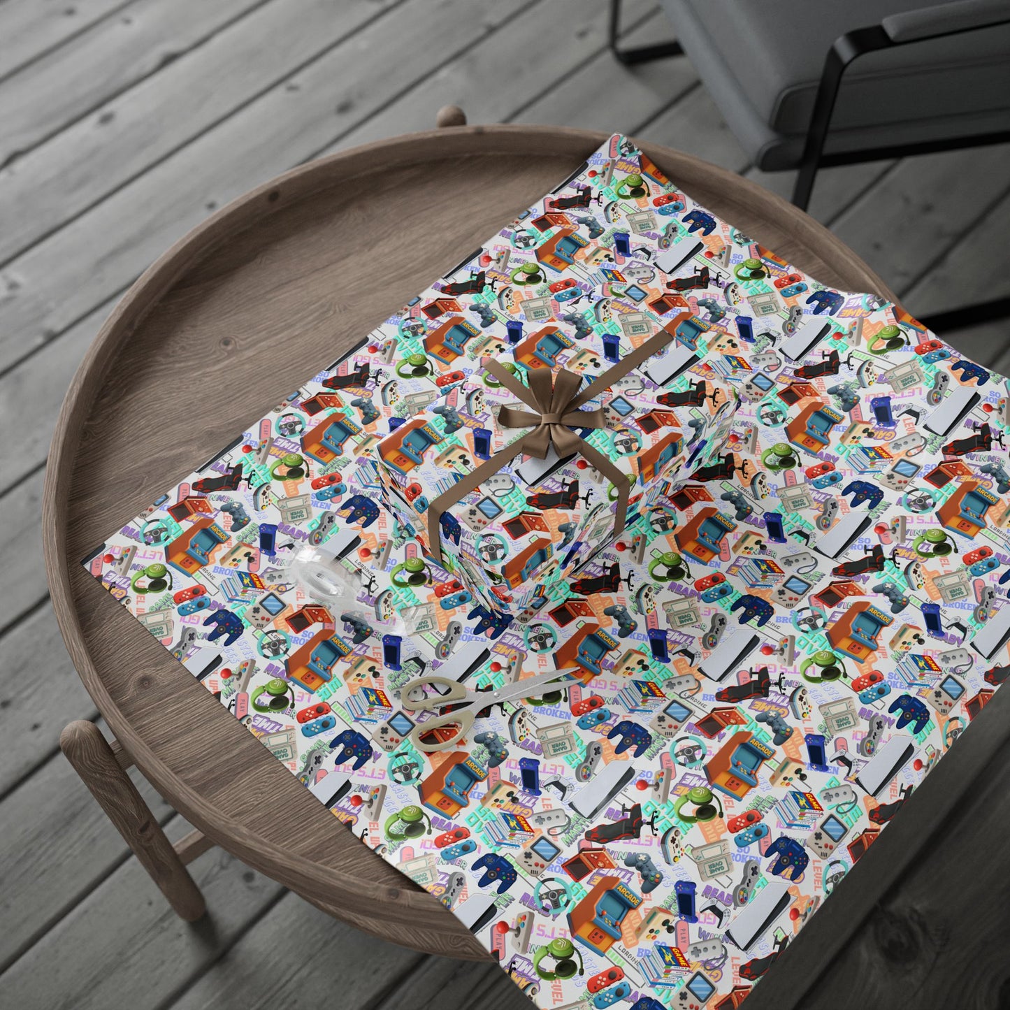 Endless Respawn Gift Wrap | Join Like Subscribe Now | Gamers Lifetime Membership Wrapping Paper