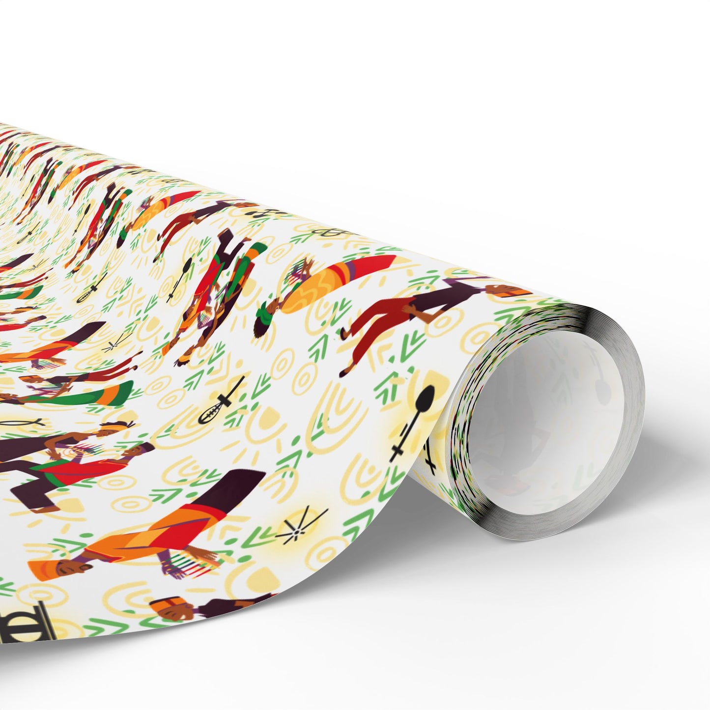 Family Kinara | Kwanzaa Inspired | Wrapping Paper