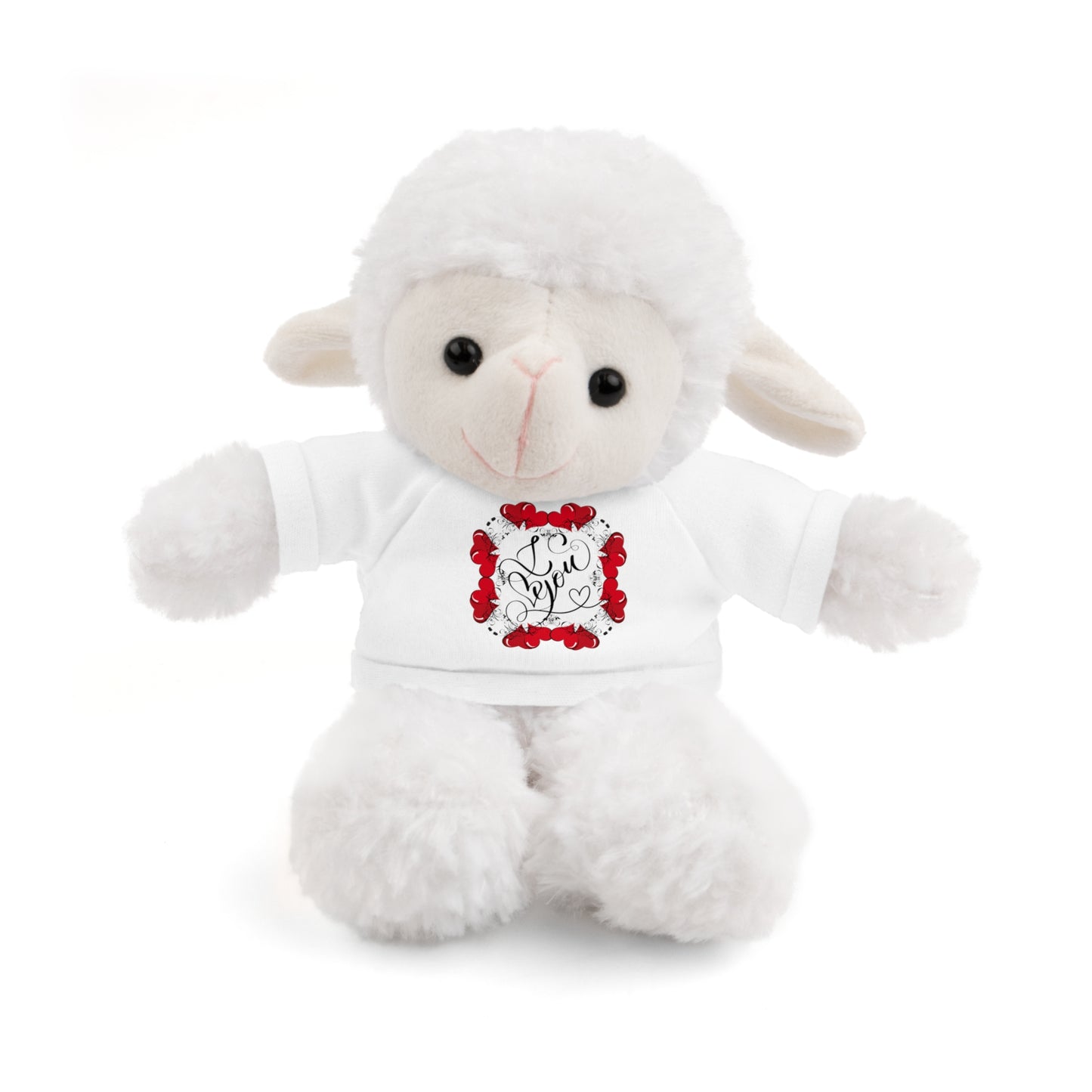 Simply, I Live You | Plush Toy with T-Shirt (10 Colors, 6 Animals)