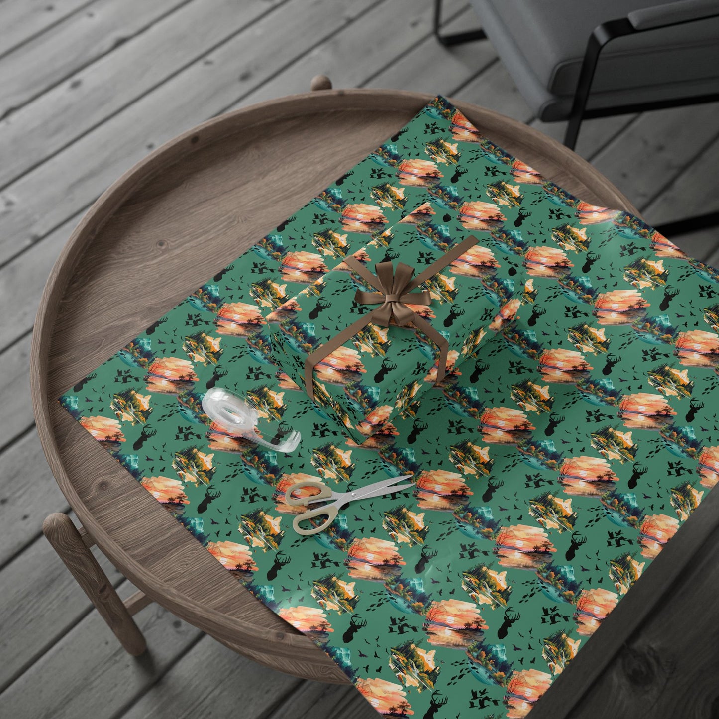 Natures Glory Gift Wrap | Greenery Hunters Guild | Wrapping Paper