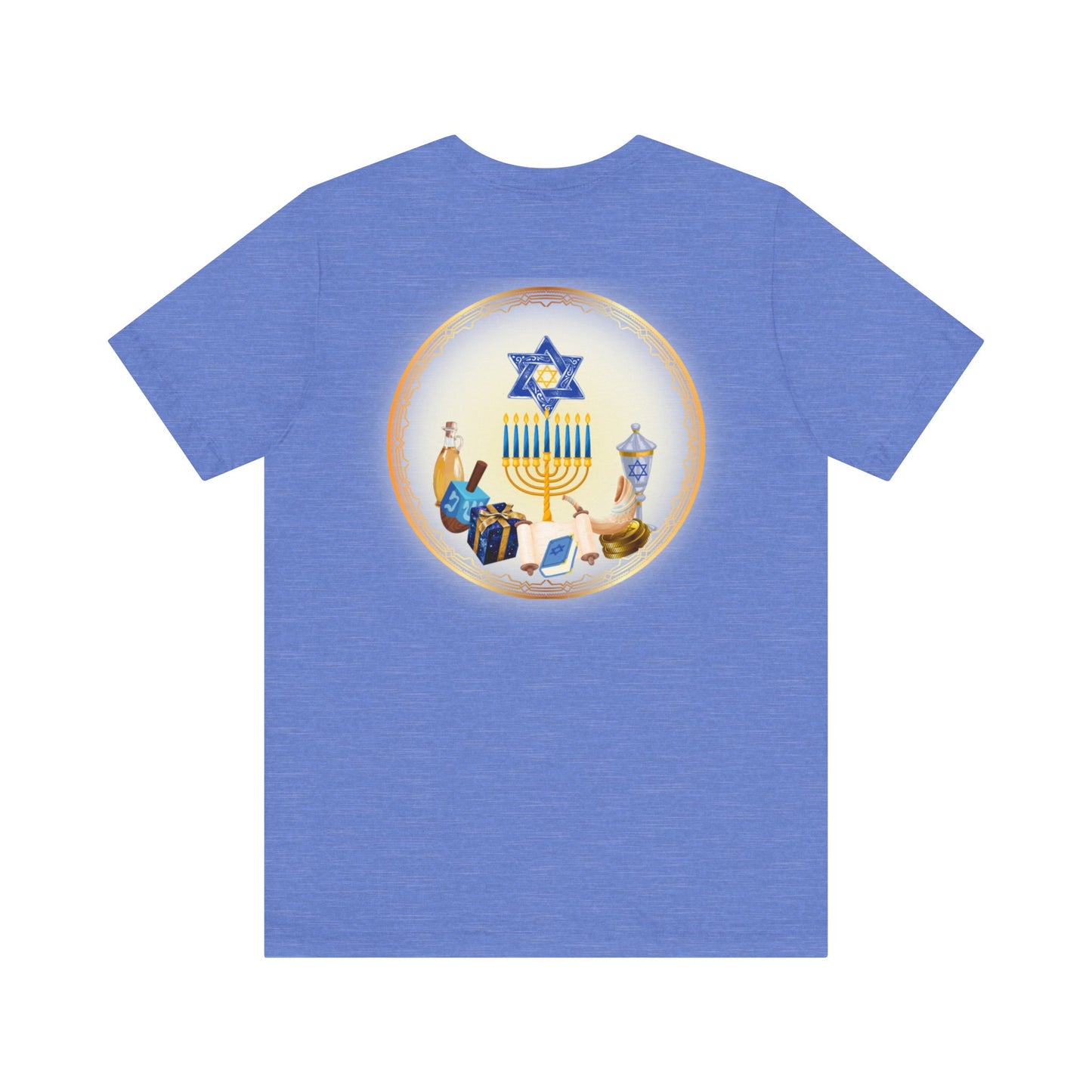 Hanukah / Jewish Inspired Short Sleeve Tee | Unisex Jersey