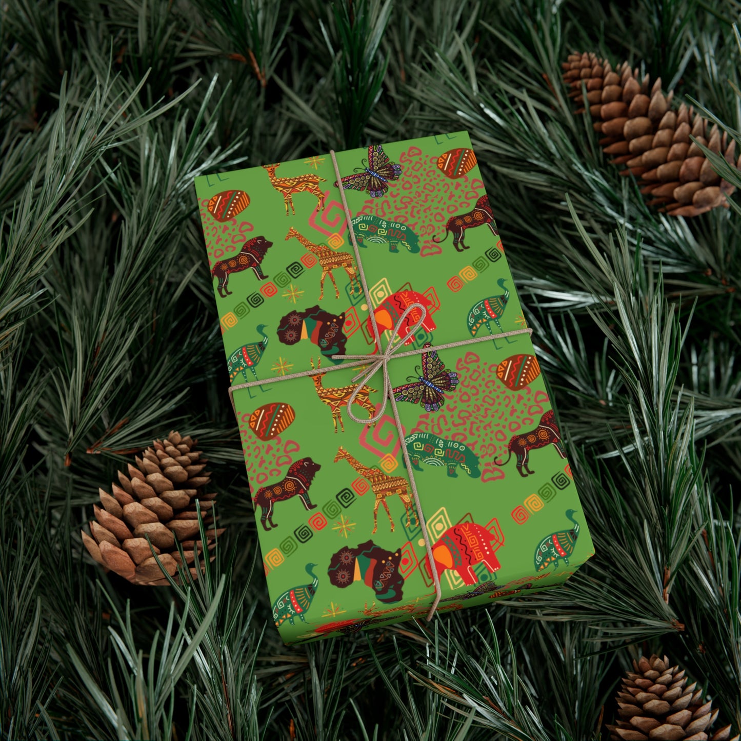 Savannah Safari (Grassland) Gift Wrap Papers