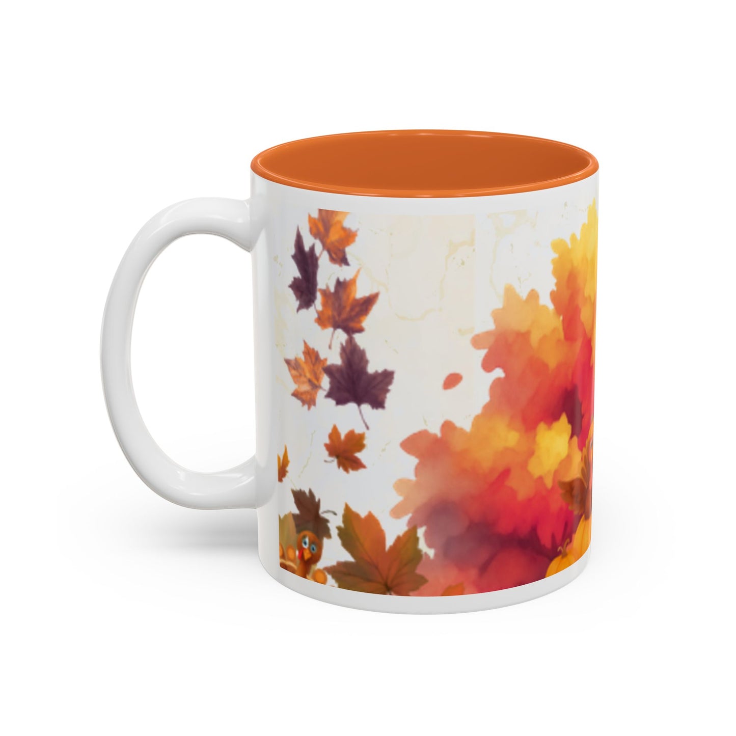 Autumn Fields Two-Tone Accent Mug (11oz, 15oz)