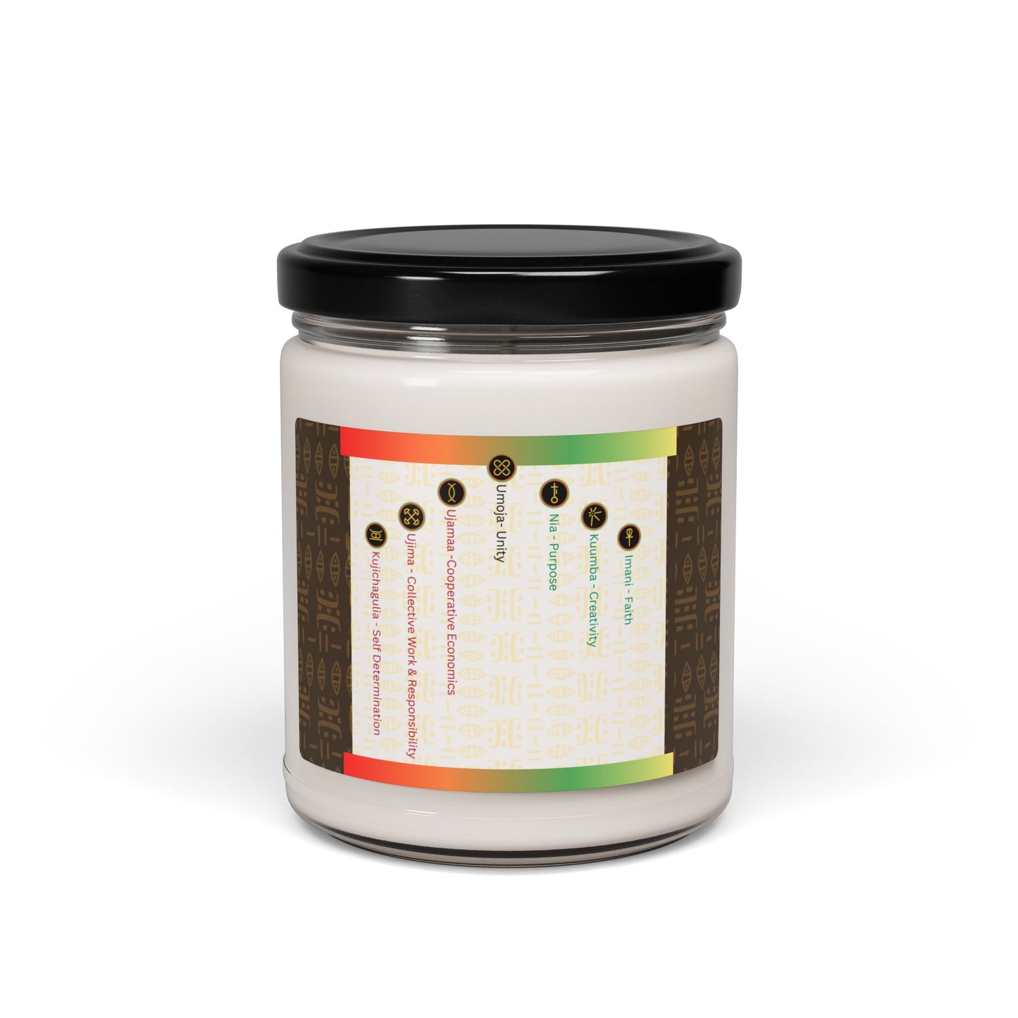 Kinara | Kwanzaa Light | Scented Soy Candle, 9oz (3 Scents)