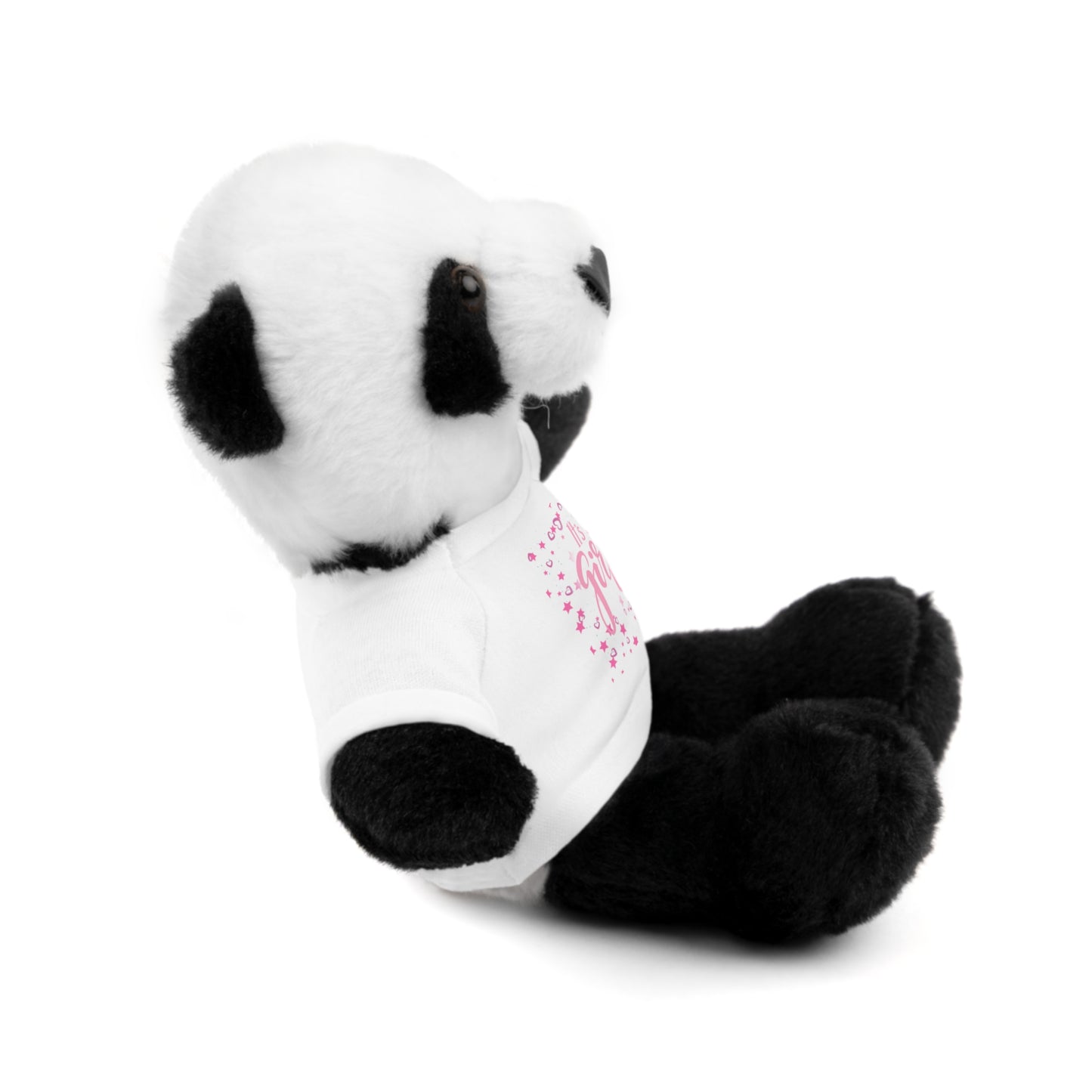 It’s a Girl | Plush Toy with T-Shirt (10 Colors, 6 Animals)