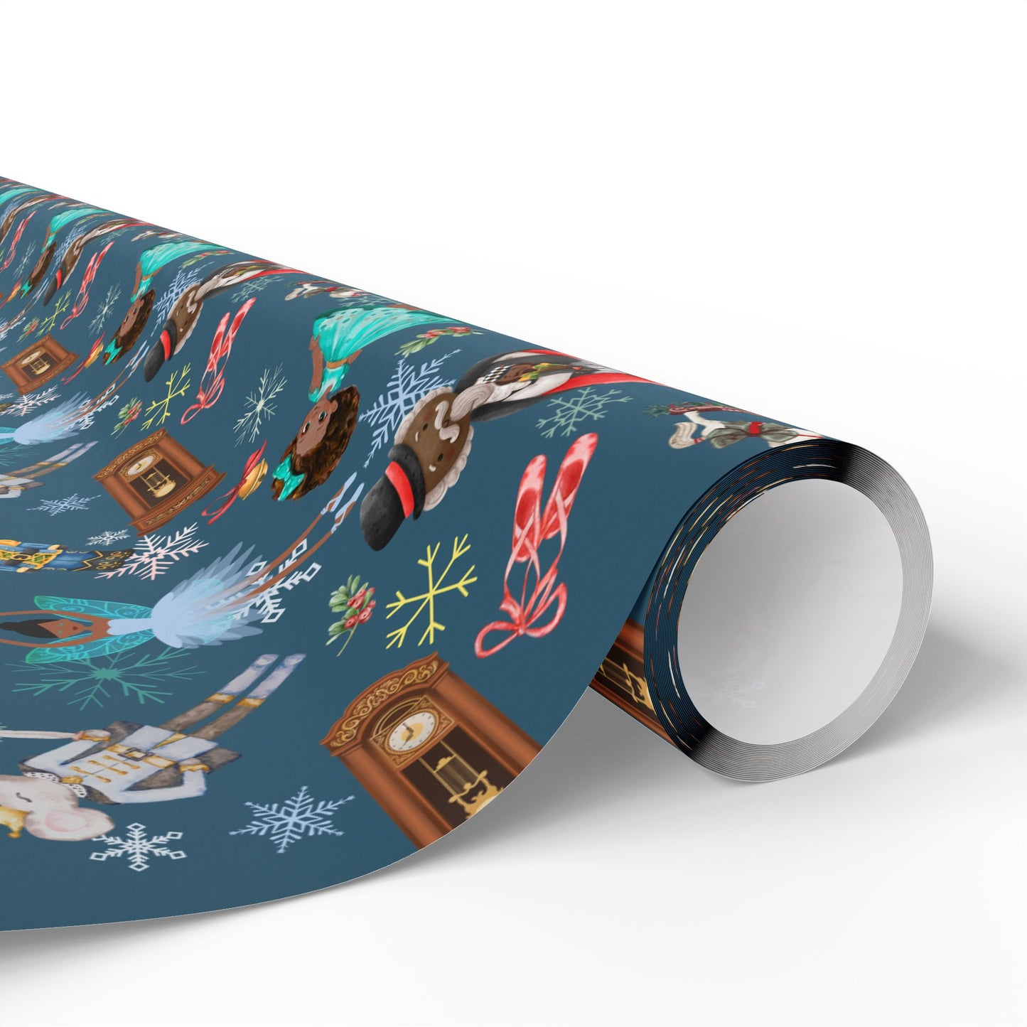 Hot Chocolate Nutcracker Wrapping Paper