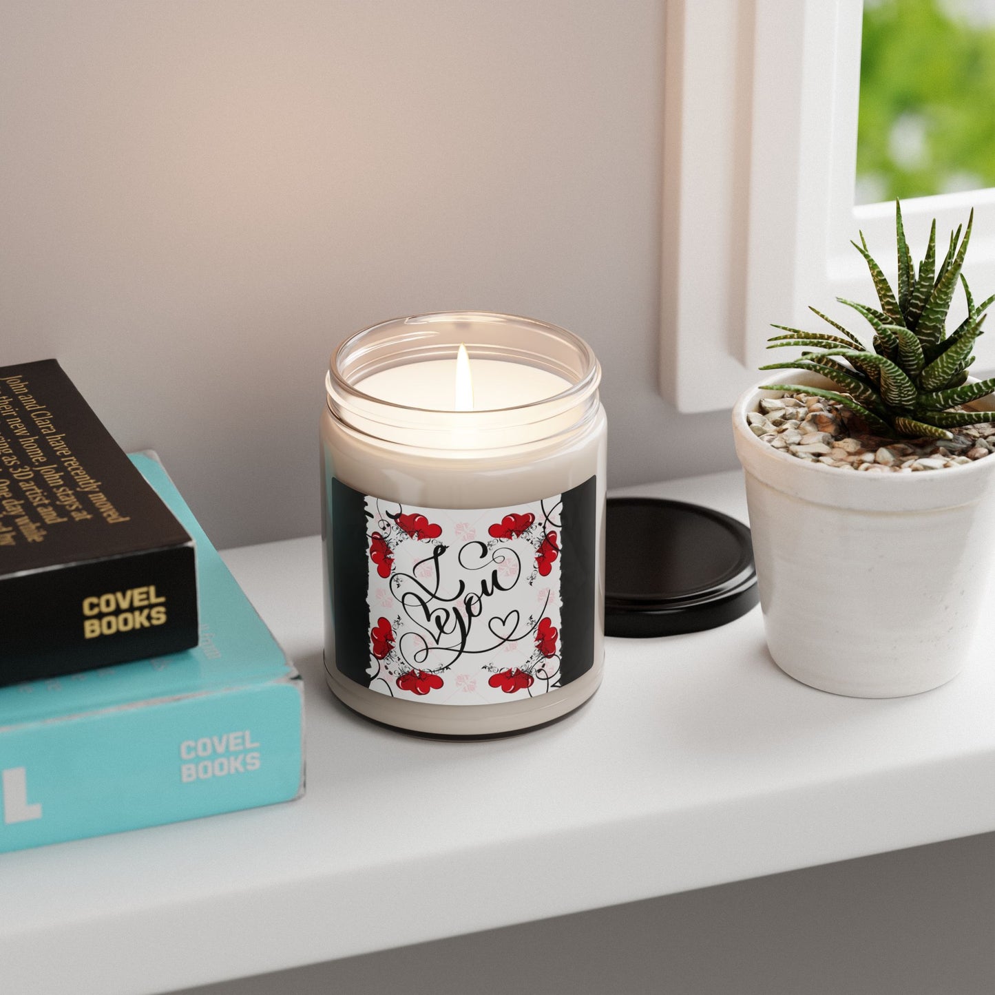 I Love You Scented Candle — Romantic Decor Soy Candle | 9oz, Great Couples Gift